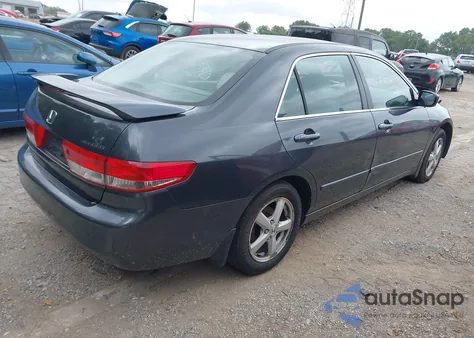 2004 Honda Accord 2.4 Ex из США, поврежденный, VIN 1HGCM567X4A152842